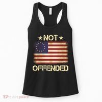 Not Offended Betsy Ross Flag Women's Tank Top thumb 0