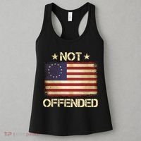 Not Offended Betsy Ross Flag Women's Tank Top thumb 3