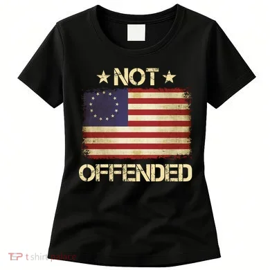 Not Offended Betsy Ross Flag Women's T-Shirt