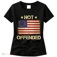 Not Offended Betsy Ross Flag Women's T-Shirt thumb 0