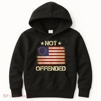 Not Offended Betsy Ross Flag Kids Hoodie thumb 0