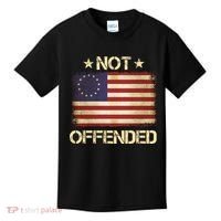 Not Offended Betsy Ross Flag Kids T-Shirt thumb 0