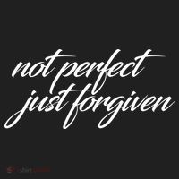 Not Perfect Just Forgiven Golf Towel thumb 3