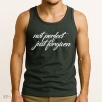 Not Perfect Just Forgiven Tank Top thumb 3