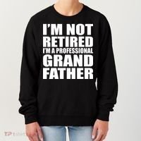 Not Retired I'm A Professional Grandfather Women's Sweatshirt thumb 0