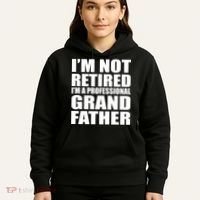 Not Retired I'm A Professional Grandfather Hoodie thumb 5