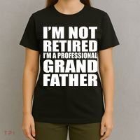Not Retired I'm A Professional Grandfather T-Shirt thumb 4