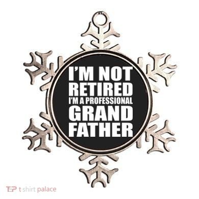 Not Retired I'm A Professional Grandfather Ornament