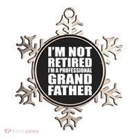 Not Retired I'm A Professional Grandfather Ornament thumb 0