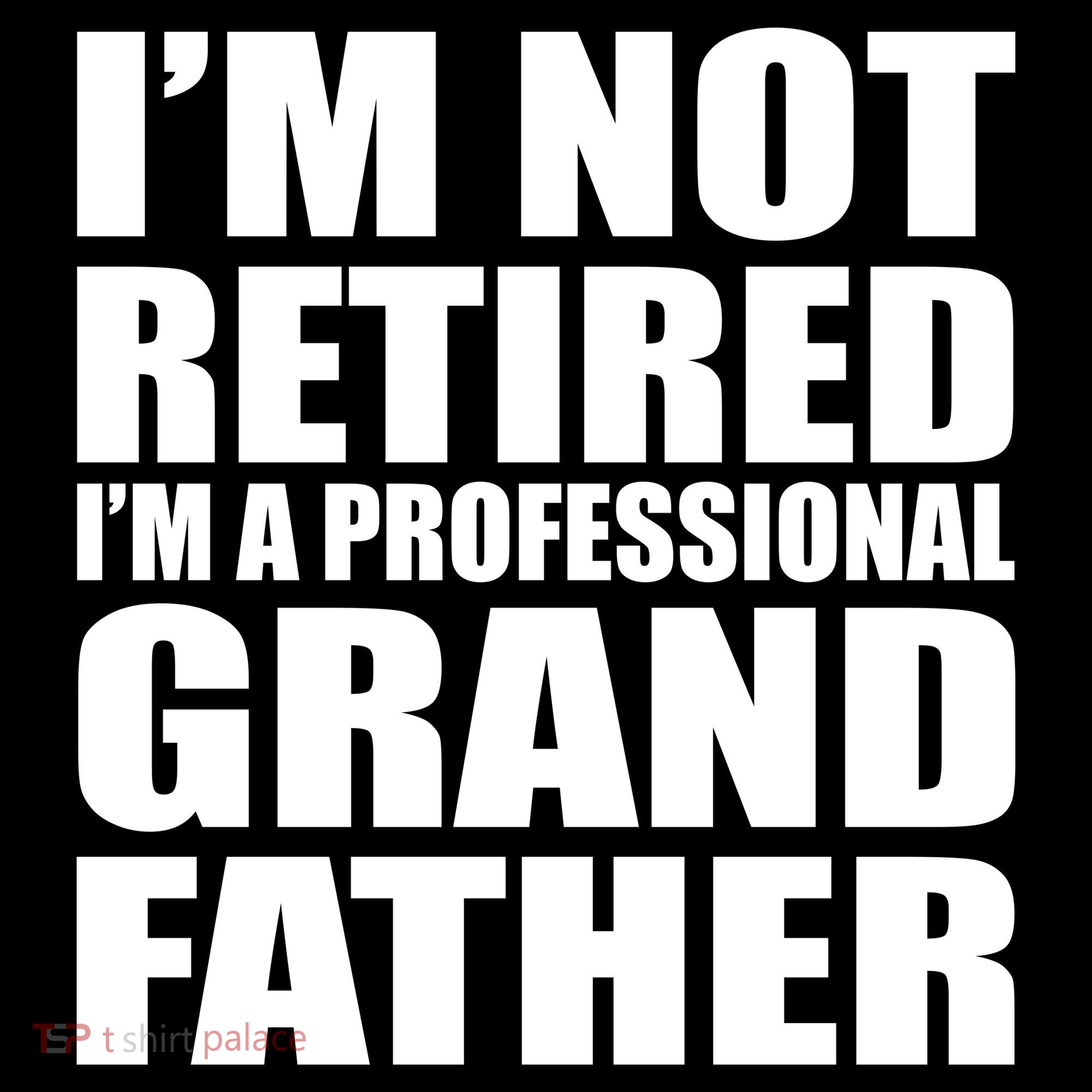 Not Retired I'm A Professional Grandfather Women's T-Shirt
