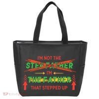 Not The Step Father Quote Tote Bag thumb 0