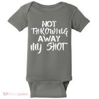 Not Throwing Away My Shot Baby Bodysuit thumb 0
