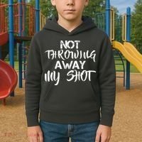 Not Throwing Away My Shot Kids Hoodie thumb 2