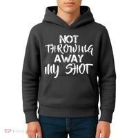 Not Throwing Away My Shot Kids Hoodie thumb 4