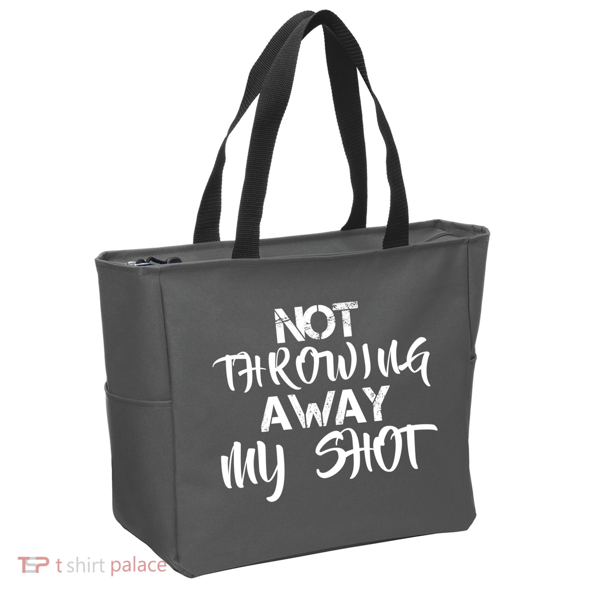 Not Throwing Away My Shot Tote Bag
