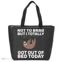 Not To Brag Got Out of Bed Tote Bag thumb 0