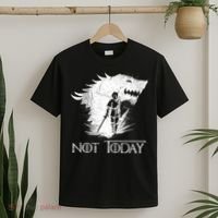 Not Today Arya Wolf T-Shirt thumb 2