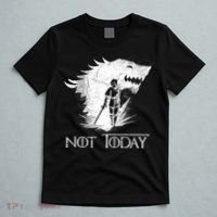 Not Today Arya Wolf T-Shirt thumb 5