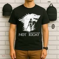 Not Today Arya Wolf T-Shirt thumb 6