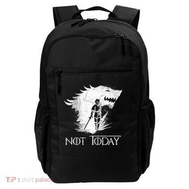 Not Today Arya Wolf Backpack