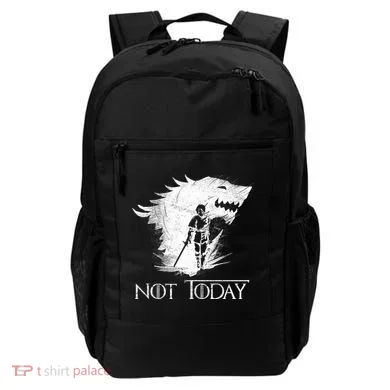Not Today Arya Wolf Backpack