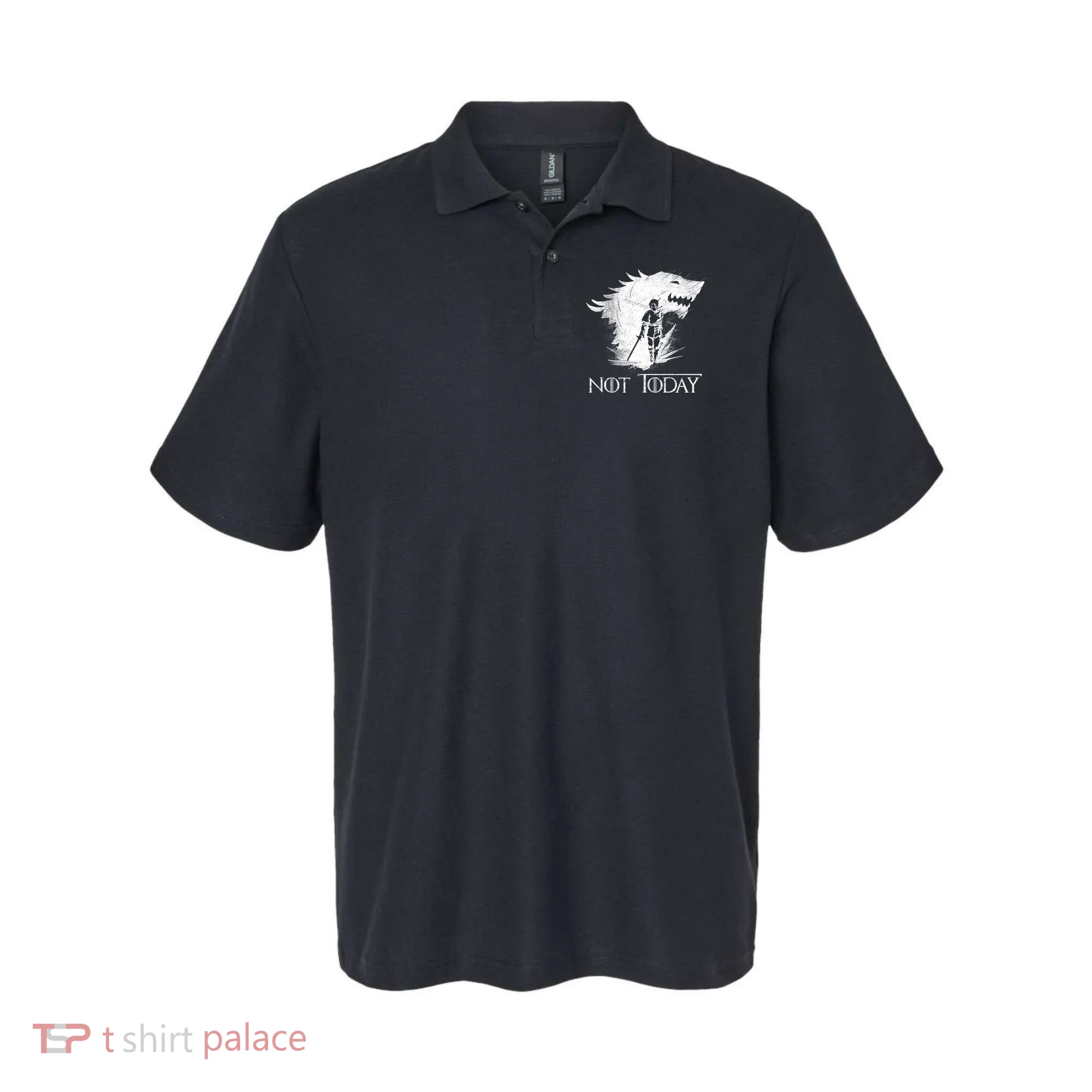 Not Today Arya Wolf Polo
