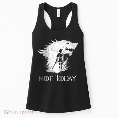 Not Today Arya Wolf Women's Tank Top