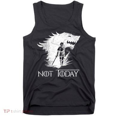 Not Today Arya Wolf Tank Top