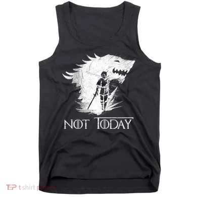 Not Today Arya Wolf Tank Top
