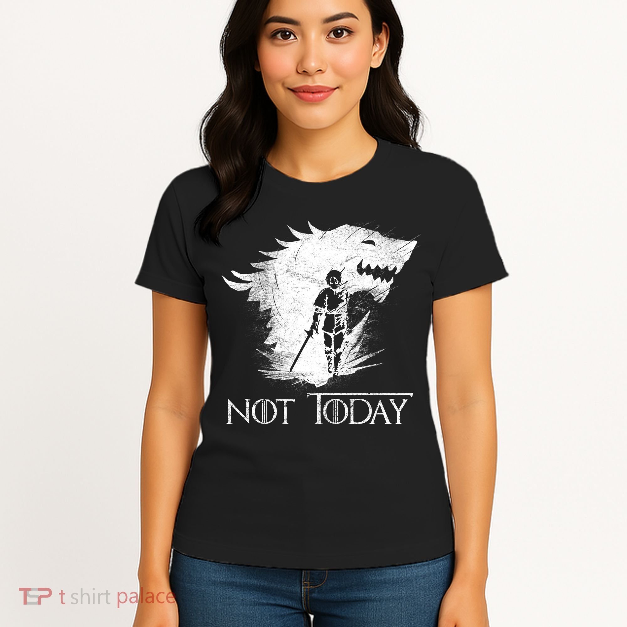 Not Today Arya Wolf Women's T-Shirt