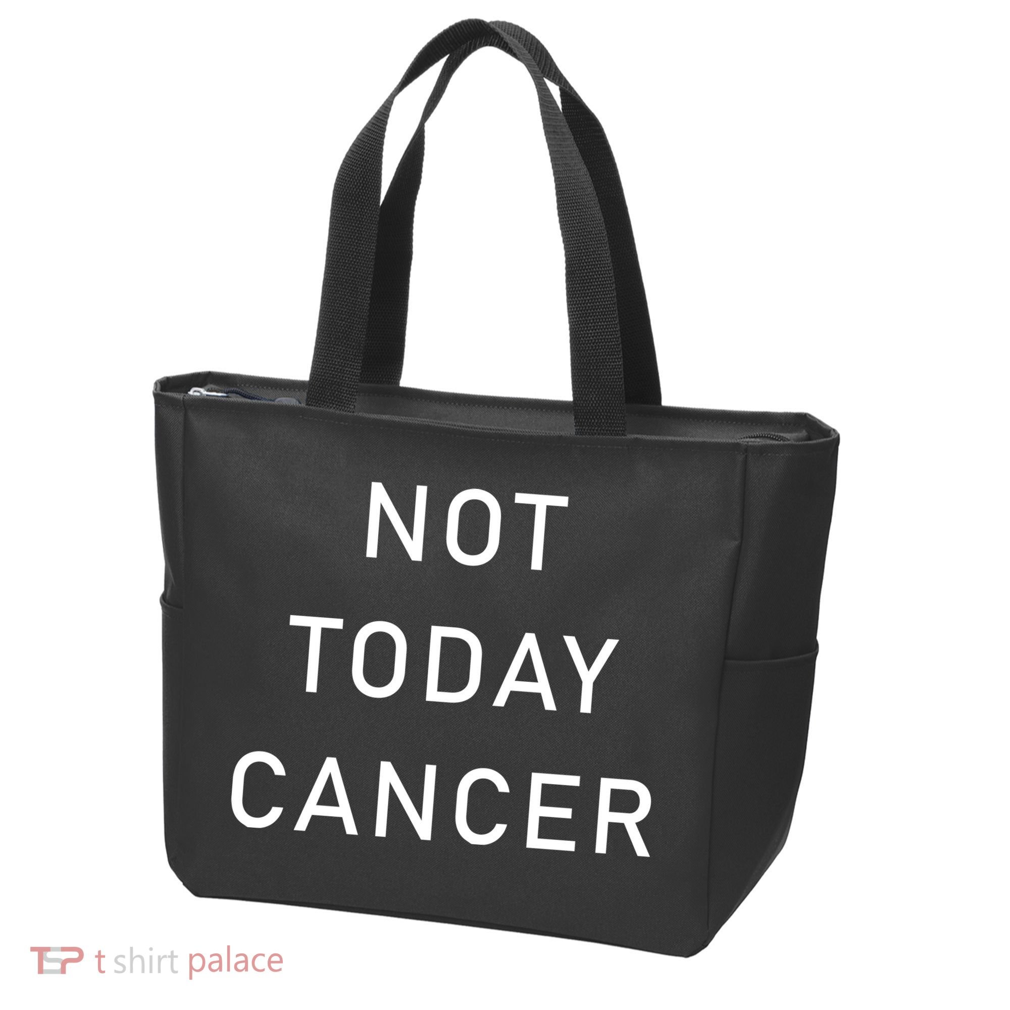 Not Today Cancer Tote Bag