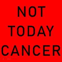 Not Today Cancer Santa Hat thumb 1