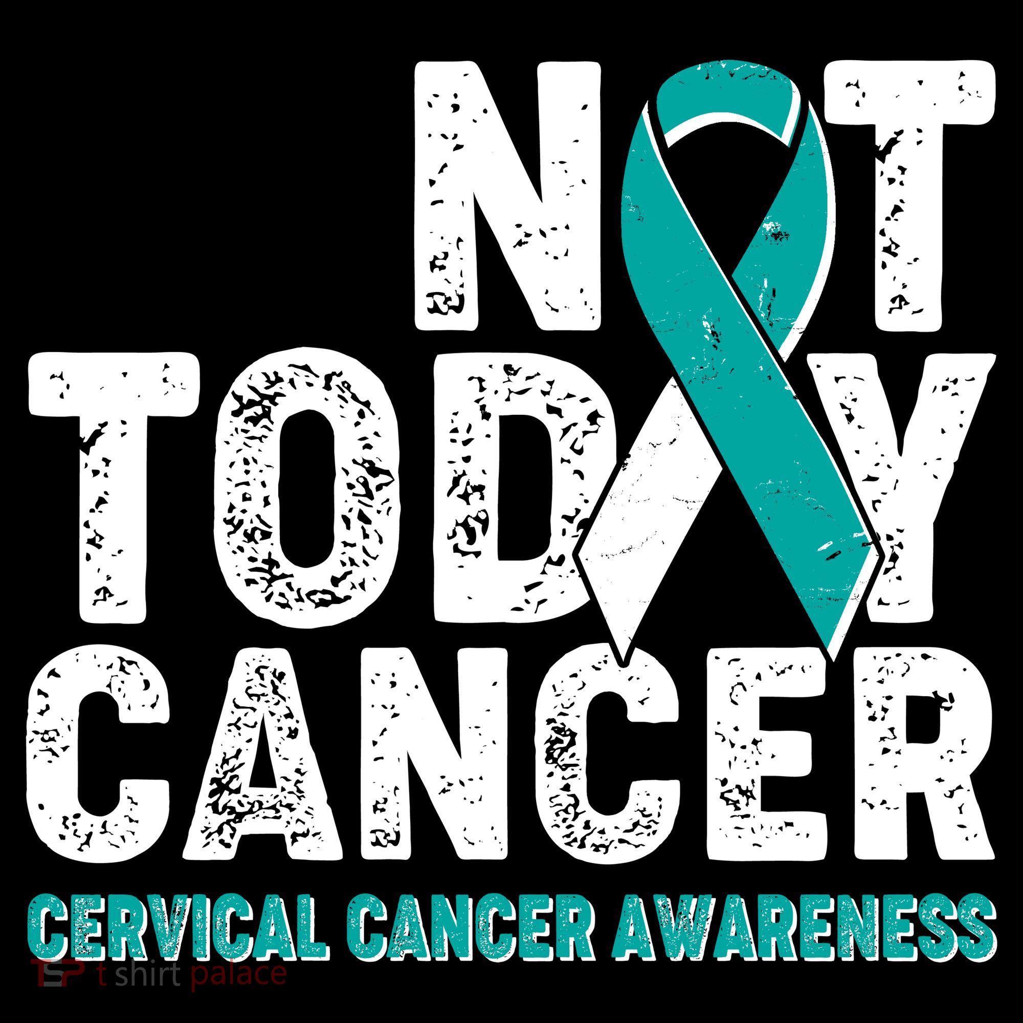 Not Today Cancer Cervical Cancer Awareness Hoodie