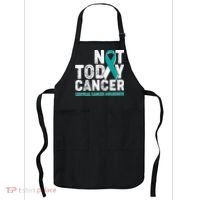 Not Today Cancer Cervical Cancer Awareness Apron thumb 0