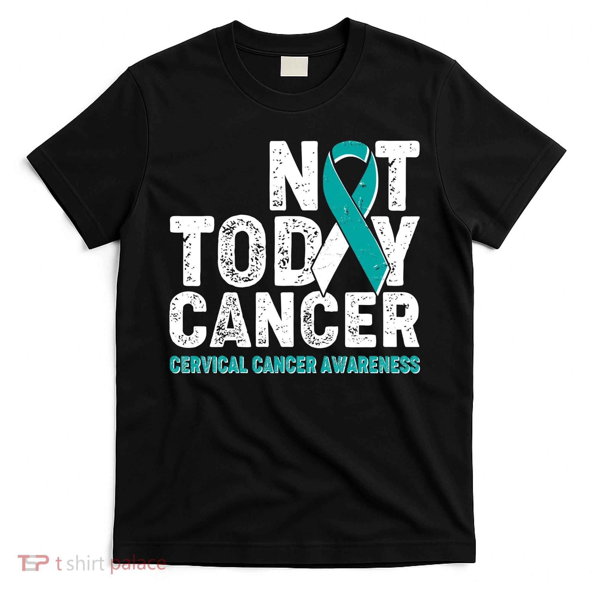 Not Today Cancer Cervical Cancer Awareness T-Shirt