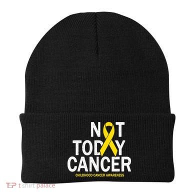 Not Today Cancer Childhood Awareness Beanie