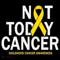 Not Today Cancer Childhood Awareness Pajama Set thumb 2
