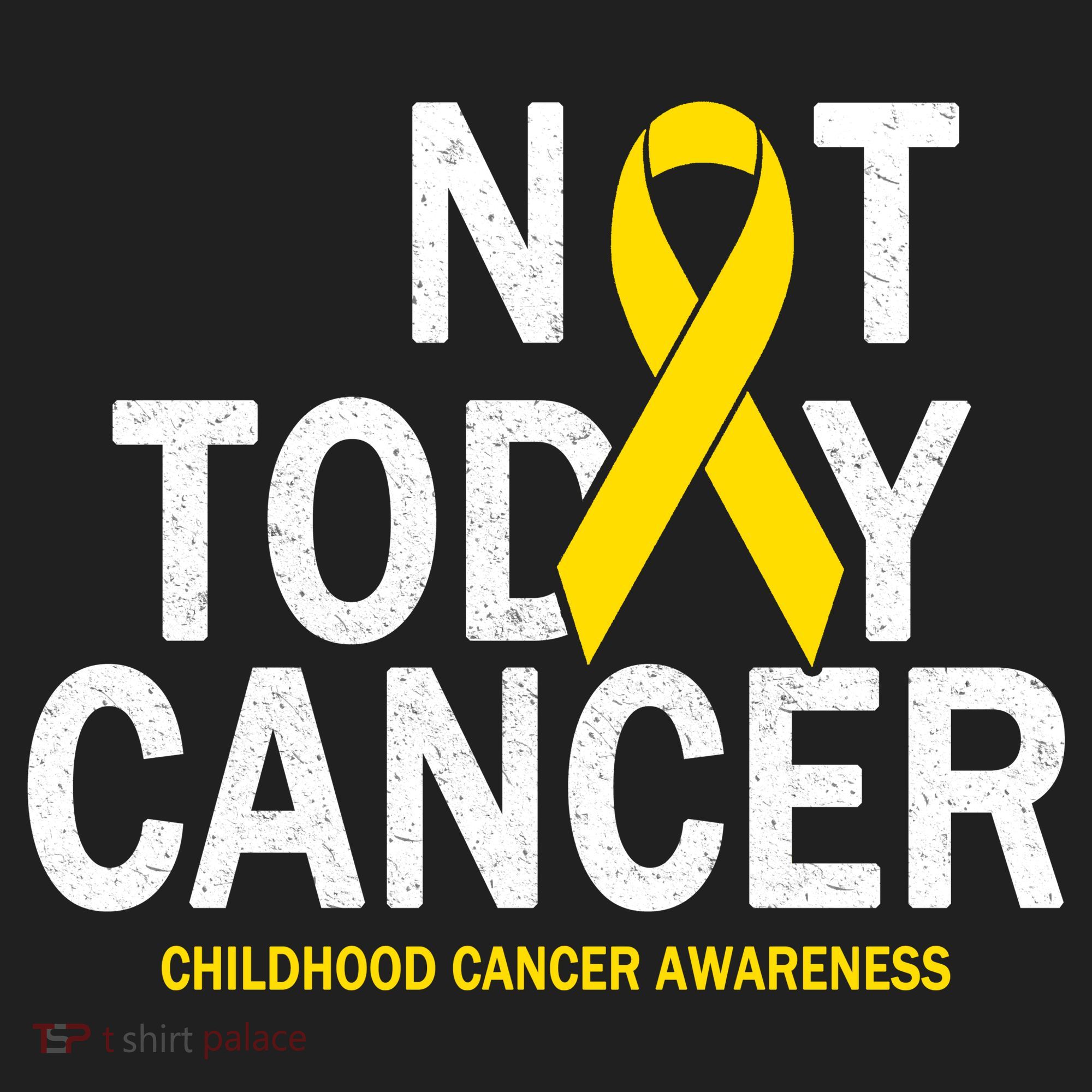 Not Today Cancer Childhood Awareness Hat