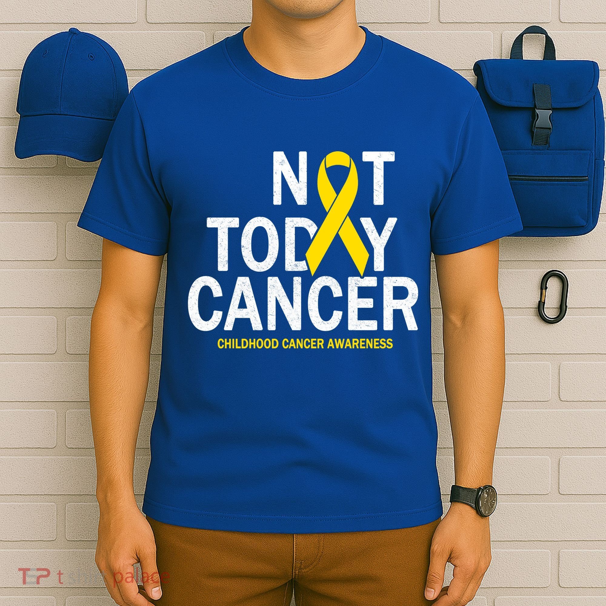 Not Today Cancer Childhood Awareness T-Shirt