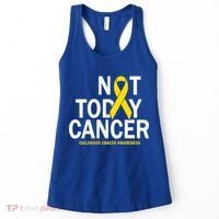 Not Today Cancer Childhood Awareness Women's Tank Top thumb 0