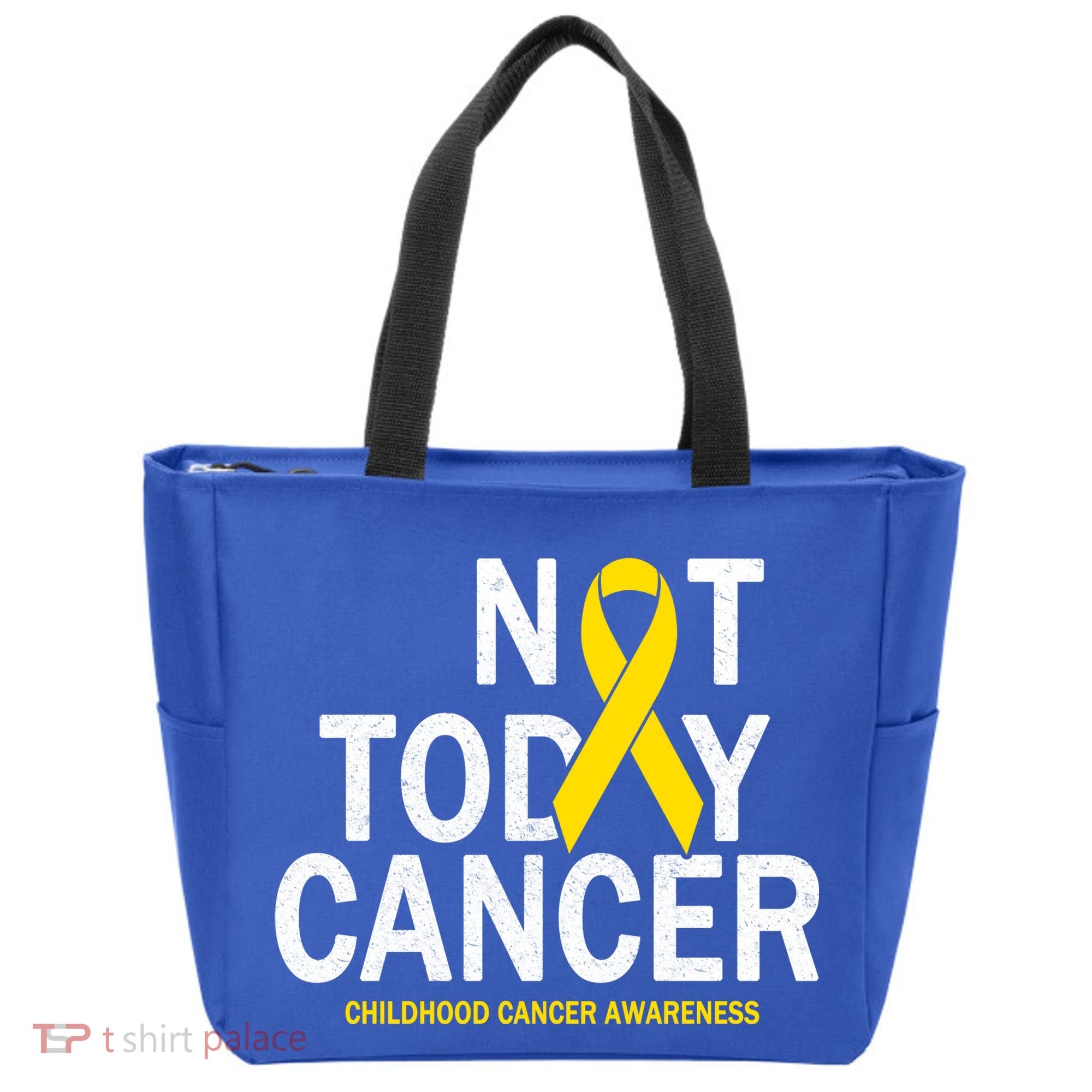 Not Today Cancer Childhood Awareness Tote Bag