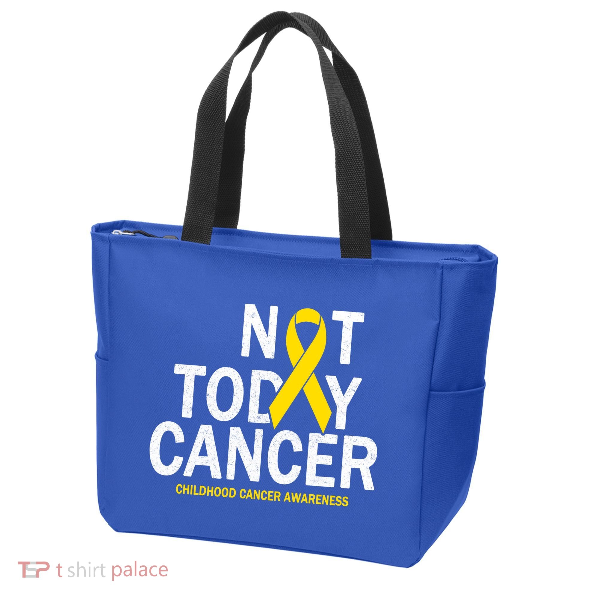 Not Today Cancer Childhood Awareness Tote Bag