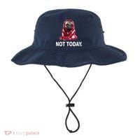 Not Today Funny Pug Bucket Hat thumb 0