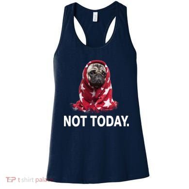 Not Today Funny Pug Women's Tank Top
