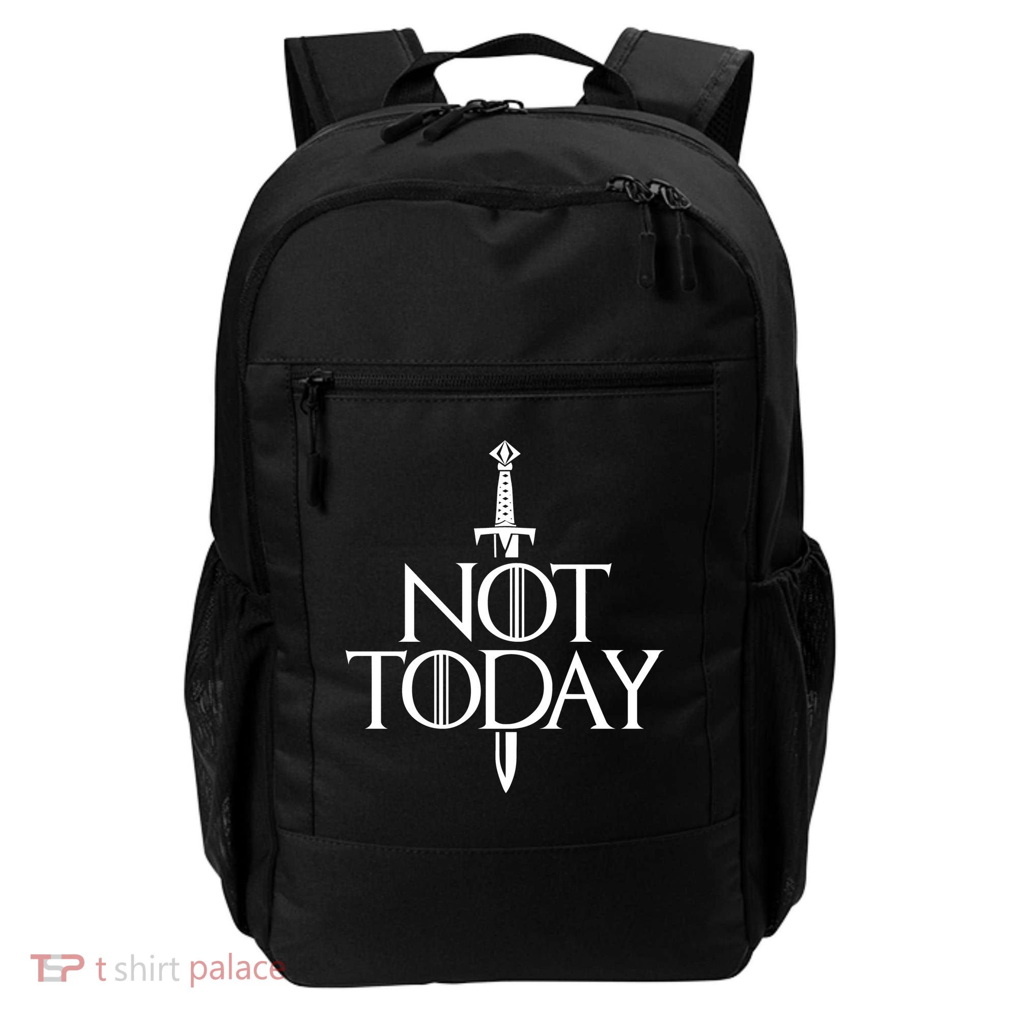  Not Today God Of Death Backpack
