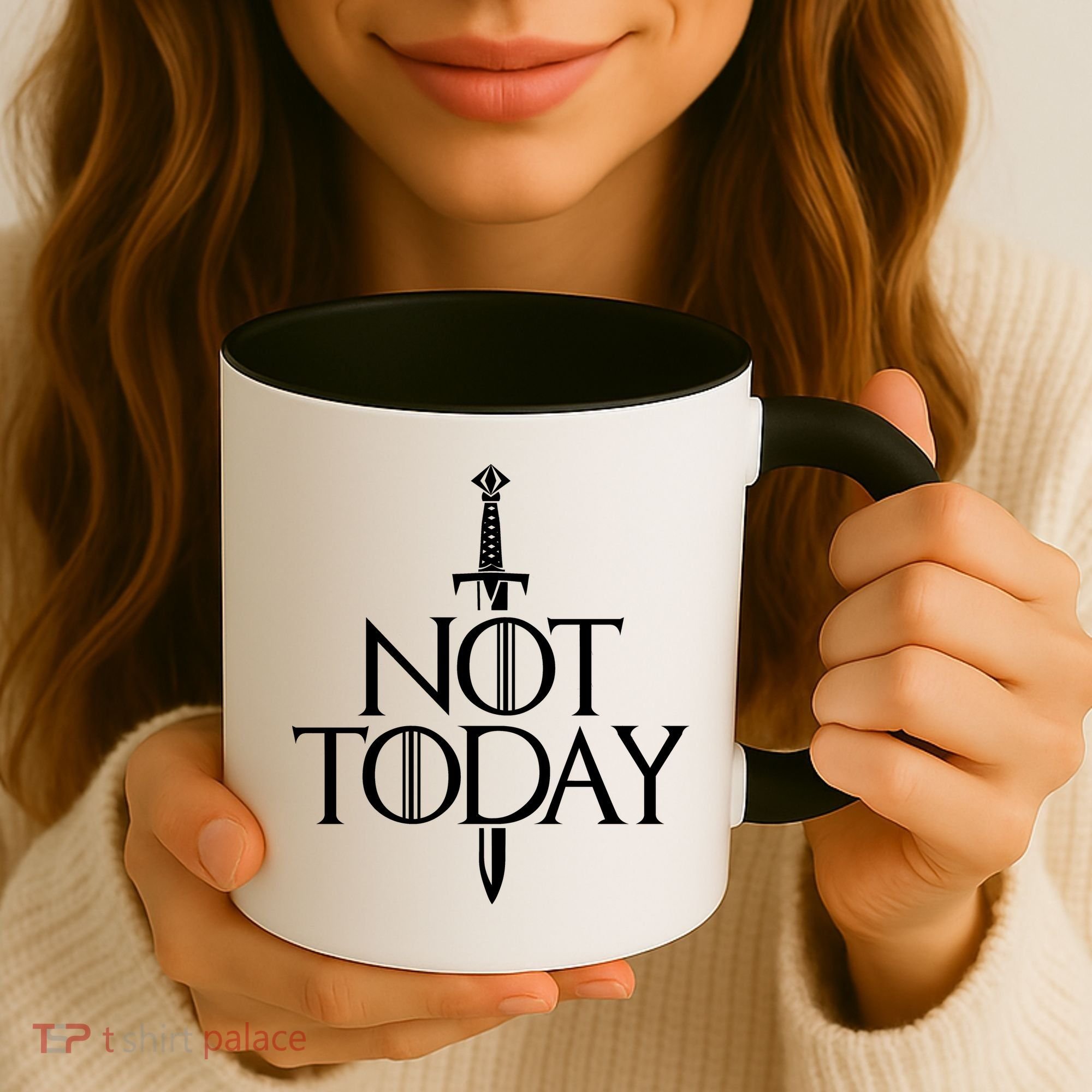  Not Today God Of Death Coffee Mug