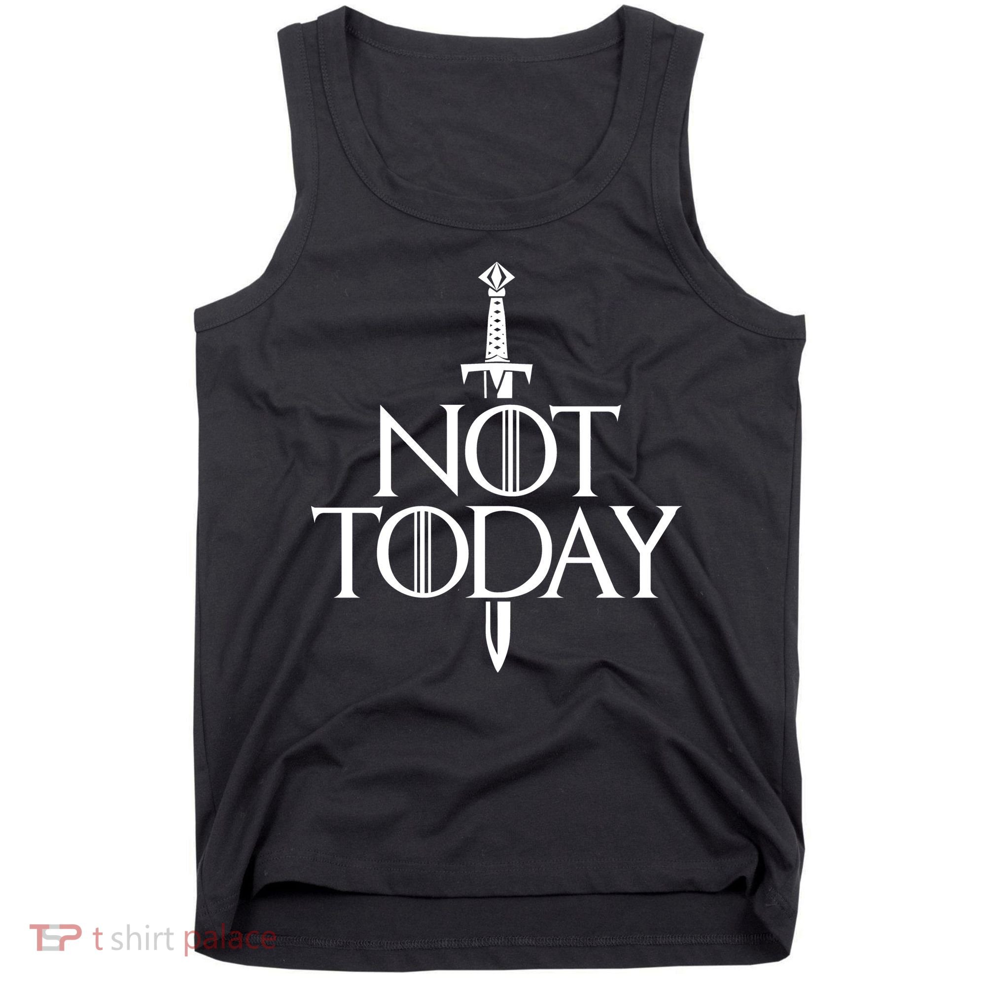  Not Today God Of Death Tank Top