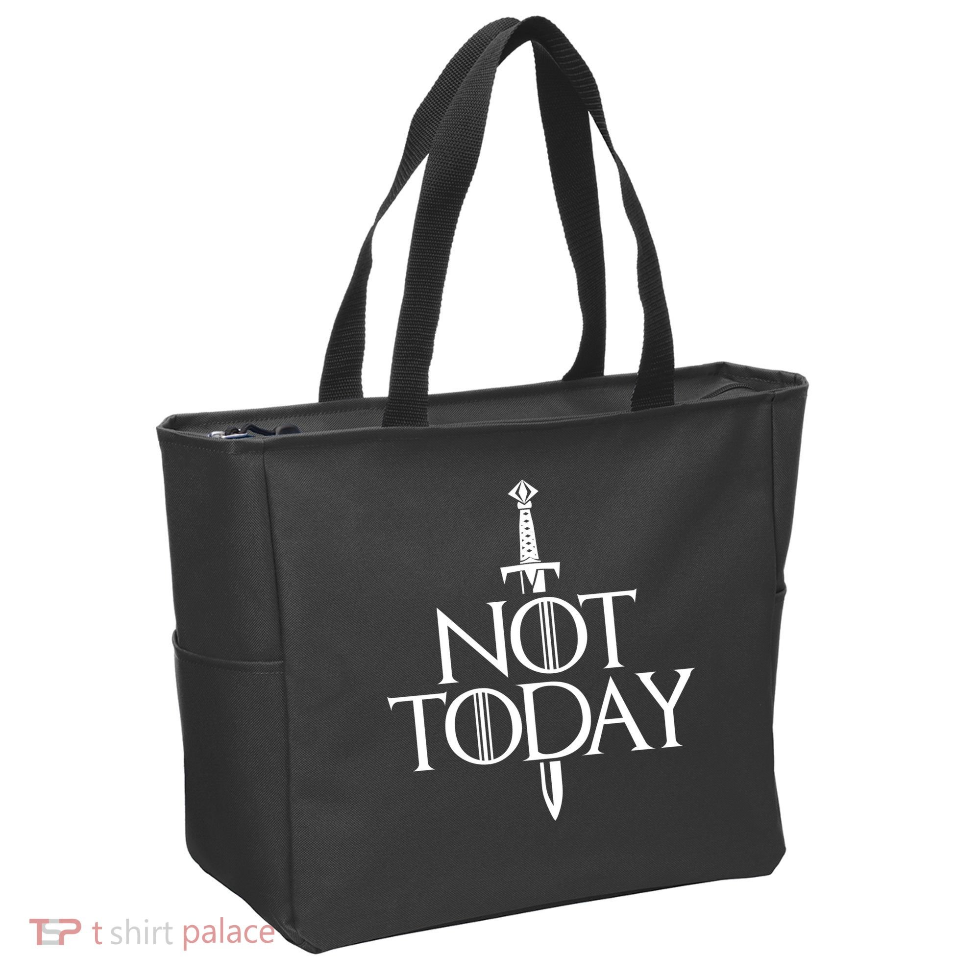 Not Today God Of Death Tote Bag