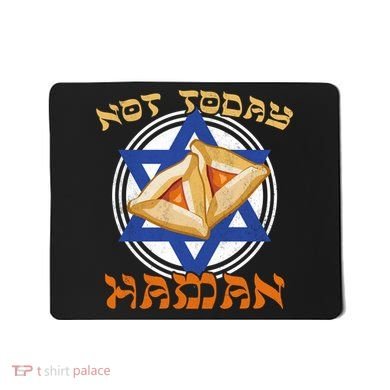 Not Today Haman  Mousepad