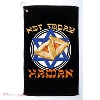 Not Today Haman  Golf Towel thumb 0